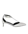 Khaite Mia Pointed-toe Pumps In White