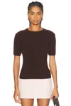 Khaite Mia Sweater In Rosewood