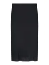 Khaite Falda Semilarga - Negro In Black