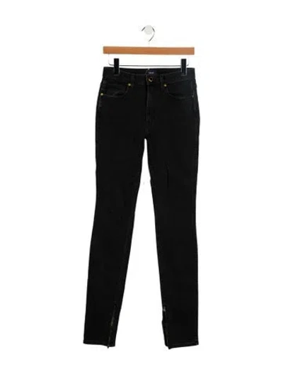 Pre-owned Khaite Mid-rise Skinny Leg Jeans In Blue