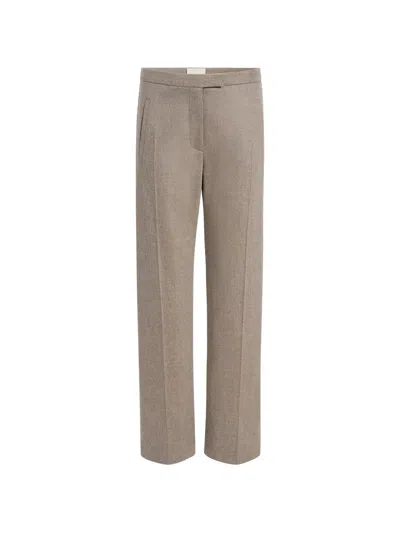 Khaite Miles Pants In Neutral