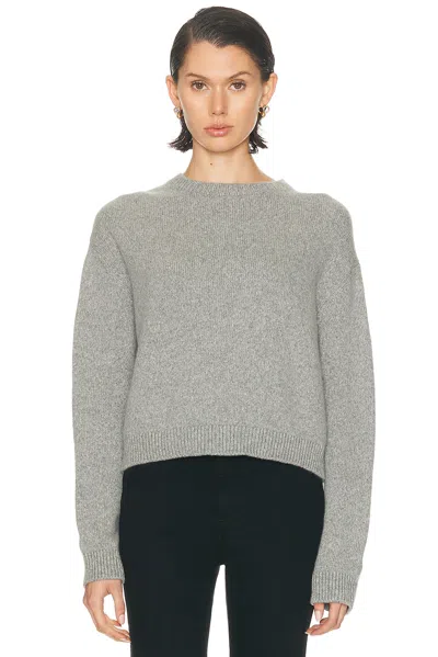 Khaite Milo Cashmere Sweater In Gray