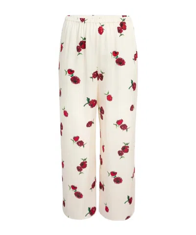 Khaite Mindy Pant In Neutral