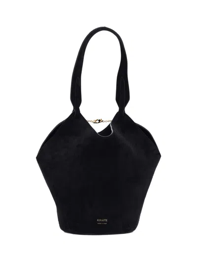 Khaite Mini Bag Lotus In Black