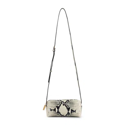 Khaite Mini Leather Satchel & Crossbody Handbag In Orange