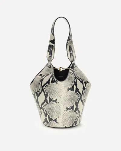 Khaite Mini Lotus Shoulder Bag In Multi