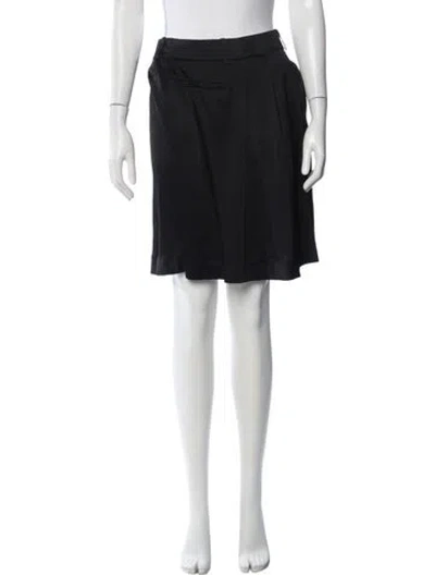 Pre-owned Khaite Mini Shorts In Black