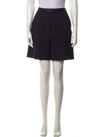 Pre-owned Khaite Mini Shorts In Black