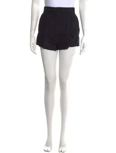 Pre-owned Khaite Mini Shorts W/ Tags In Black