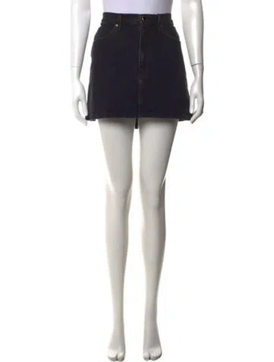 Pre-owned Khaite Mini Skirt In Grey