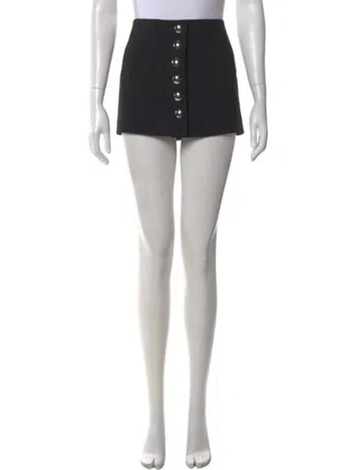 Pre-owned Khaite Mini Skirt W/ Tags In Black