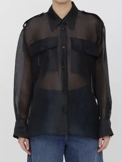 Khaite Missa Shirt In Black