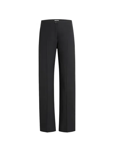 Khaite Mita Pant In Black Wool
