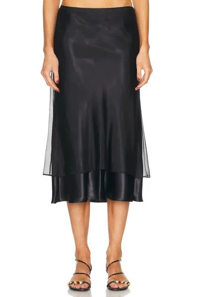 Khaite Monina Skirt In Black