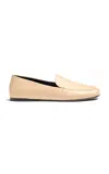 Khaite Monroe Leather Loafers In Brown