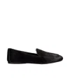 Khaite Monroe Loafer Shoes In Black