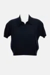 Khaite Morgane Short-sleeved Polo T-shirt