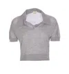 Khaite Morgane Top In Mercury