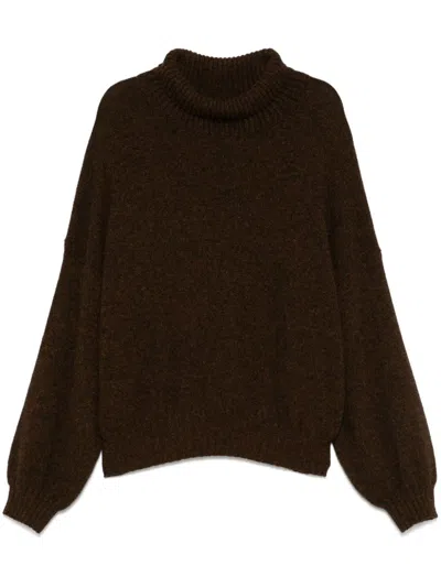 Khaite Cashmere Jumper In Brown