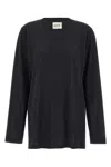 Khaite Round Collar And Long-sleeved T-shirt
