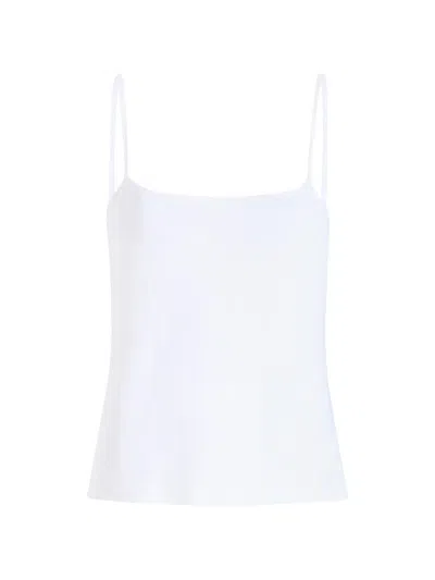 Khaite Moss Cami Top In White