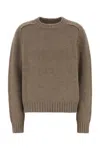 Khaite Mae Cashmere Pullover With Extended Sleeves