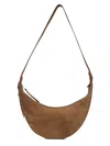 Khaite Mud Small Augustina Hobo Crossbody Bag