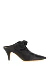 Khaite Rowan Leather Mules