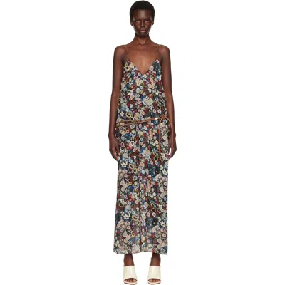 Khaite Multicolor Taja Maxi Dress