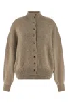 Khaite Nelya Cardigan In Neutral