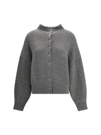 Khaite Nelya Sweater In Gray