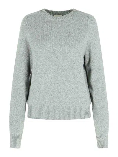 KHAITE NERA GREY CASHMERE SWEATER