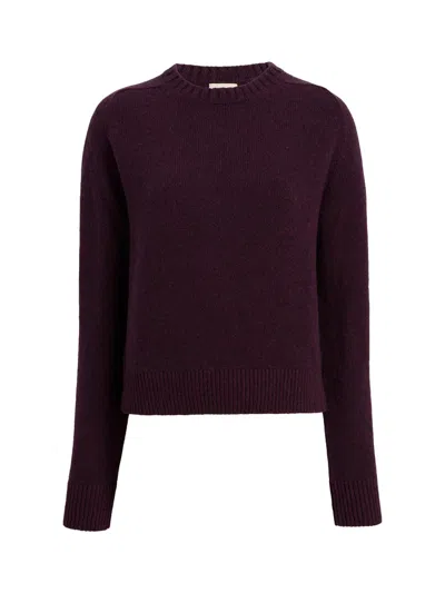 Khaite Nera Sweater In Purple