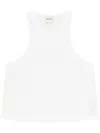Khaite Netta Tank Top In Neutrals