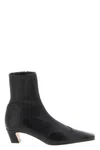 Khaite Nevada Ankle Boots In Black