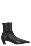 Khaite Woman Ankle Boots Black Size 11 Leather