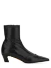 Khaite Nevada" Low Stretch Boot In Black