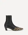 Khaite Nevada Stretch Ankle Boots In Black