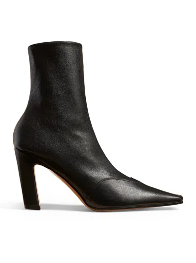 Khaite Nevada Stretch High Boot In Black