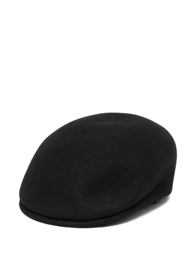 Khaite Newsboy Cap In Black