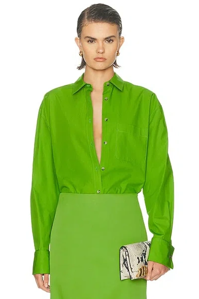 Khaite Newton Top In Green