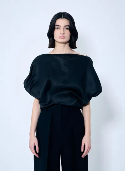 Khaite Niles Top In Black