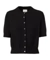 Khaite Nora Cashmere-blend Cardigan In Black