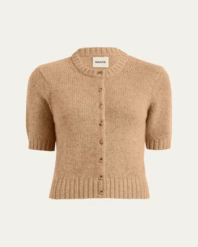 KHAITE NORA CASHMERE KNIT CARDIGAN