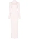 Khaite Norla Dress In 粉色