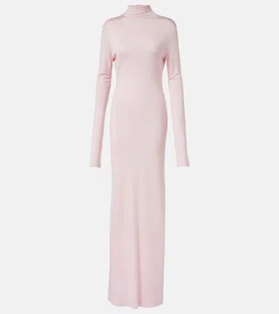 KHAITE NORLA JERSEY MAXI DRESS