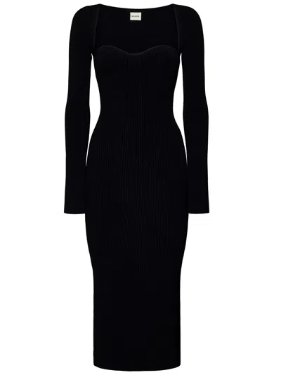Khaite Ny Beth Dress In Black