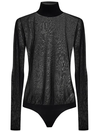 Khaite Tallin Bodysuit In Black