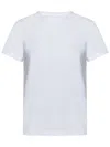 Khaite Womens White Mae Brand-patch Cotton-jersey T-shirt In White