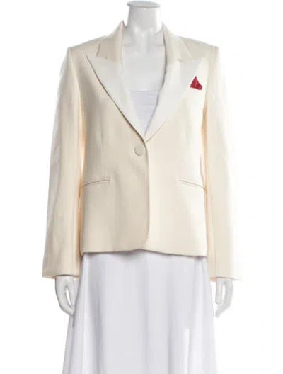 Pre-owned Khaite Nylon Blazer In Neutral